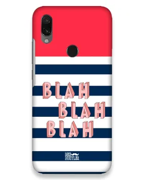 BLAH BLAH | Xiaomi Redmi Y3 Phone Case