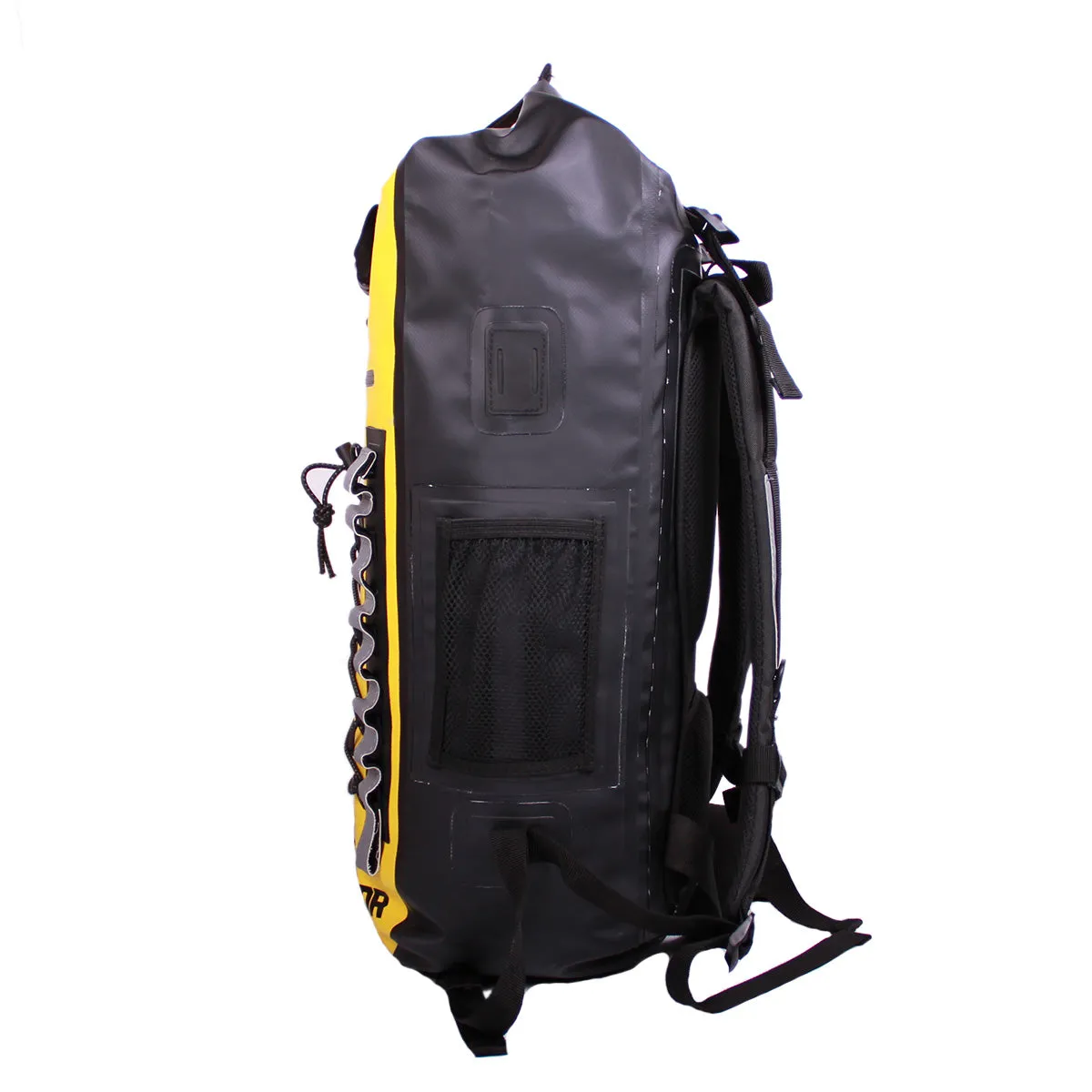 BUNDLE SPECIAL Rockagator Hydric Series 40 Liter Yellow Jacket Waterproof Backpack & 2 15-Liter DRY BAGS