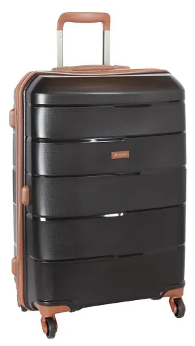 Cellini Spinn 65cm 4 Wheel Trolley Case | Black