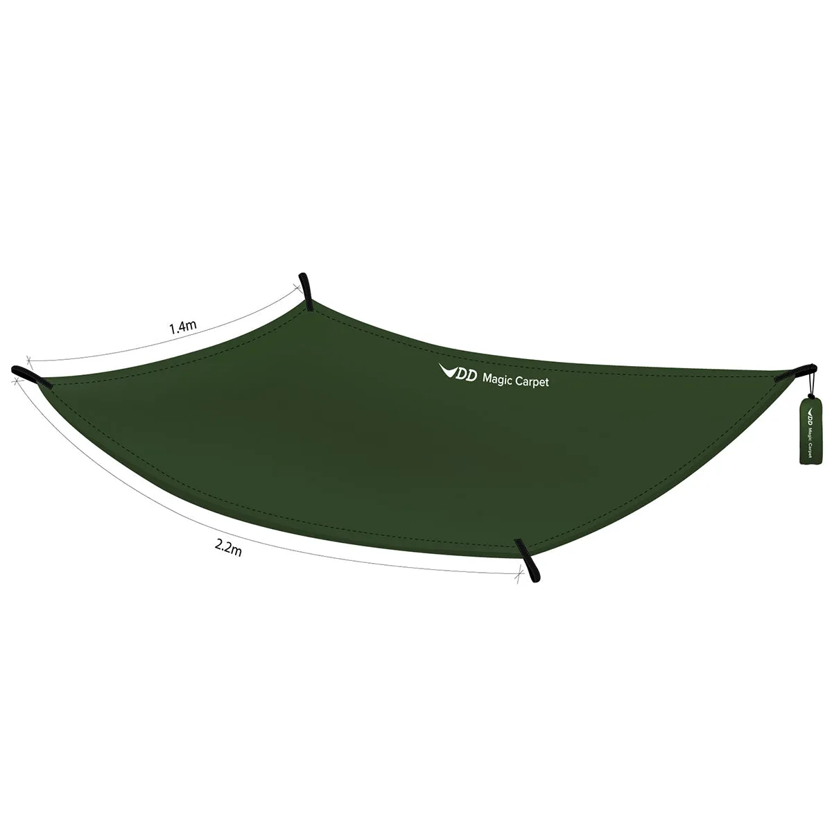 DD Magic Carpet Tarp Groundsheet / Blanket Olive Green