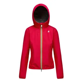 Giubbino Donna K-Way Lil Stretch Dot Rosso Ciliegia