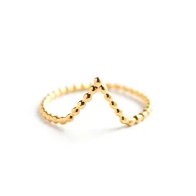 Gold Vermeil Peak Ring