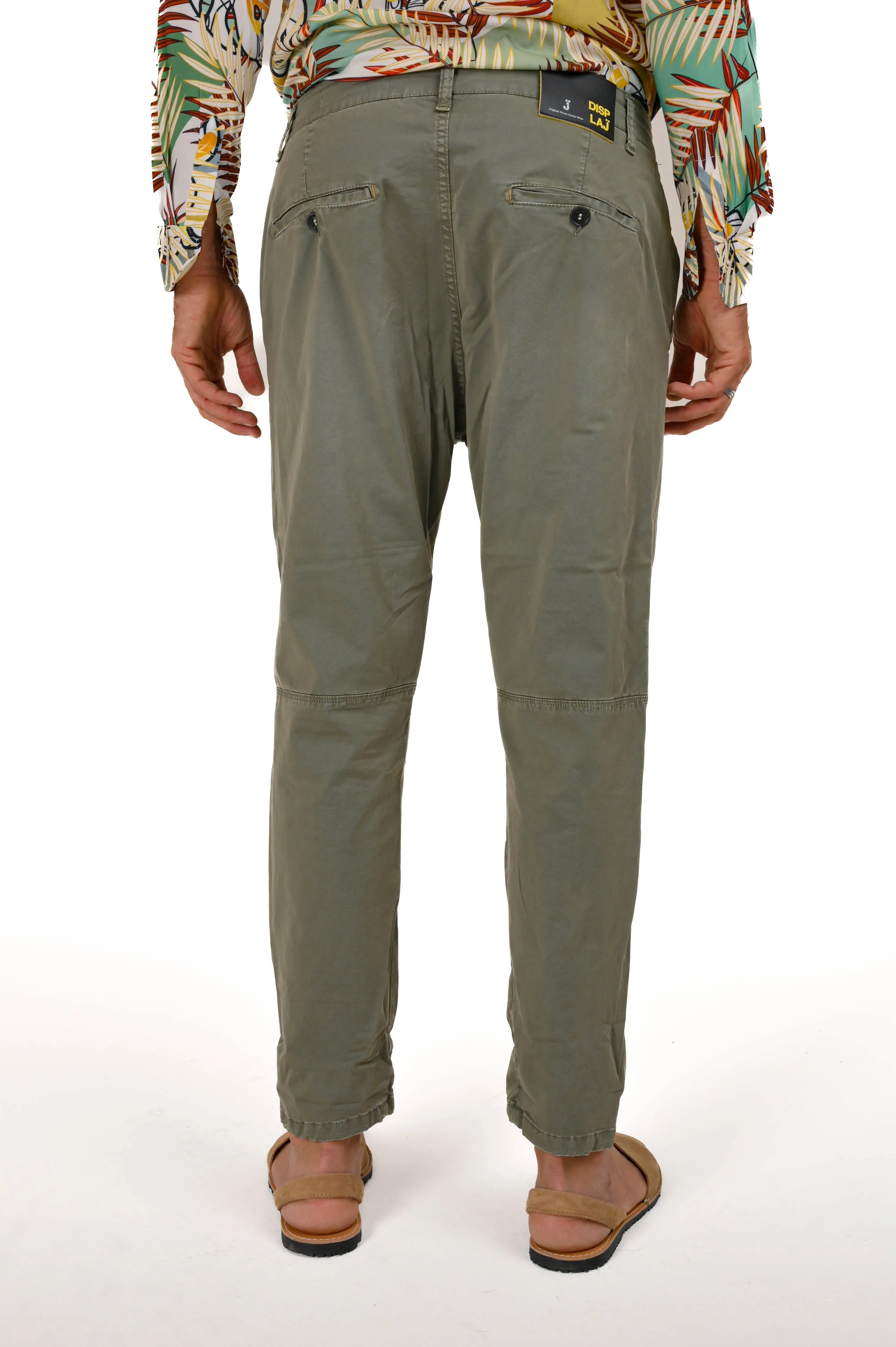 Pantaloni Regular View Verde SS22