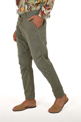 Pantaloni Regular View Verde SS22