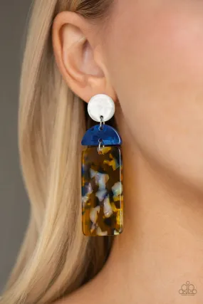 Paparazzi Accessories  - HAUTE On Their Heels #E140Peg - Yellow Earring