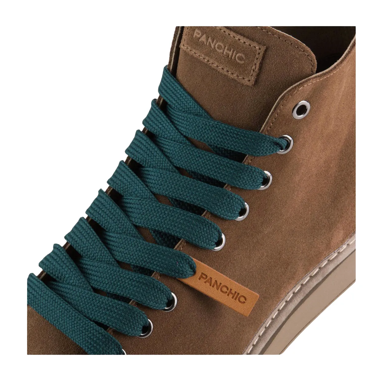 Polacchini Uomo Panchic P01 Suede Marrone