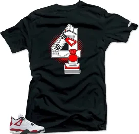 Shirt to Match Jordan 4 Red Cement - The 4's