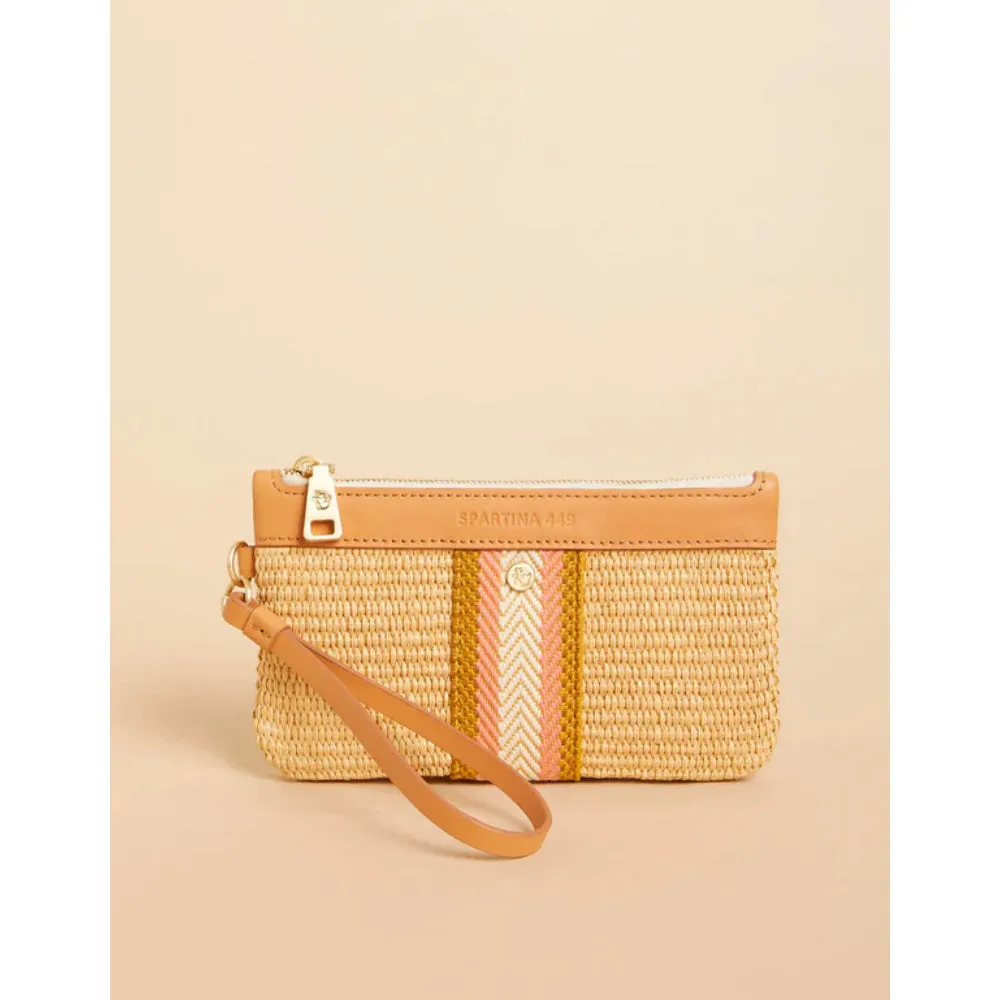 Spartina Charlie Straw Wristlet