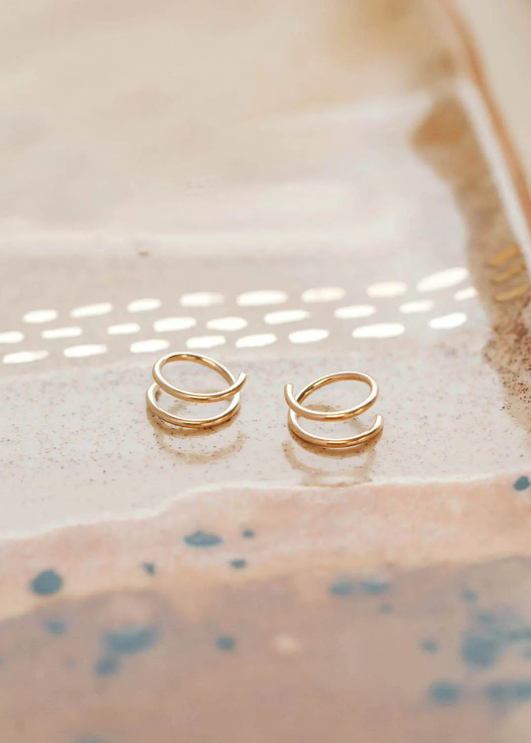 Tiny Twist Earrings